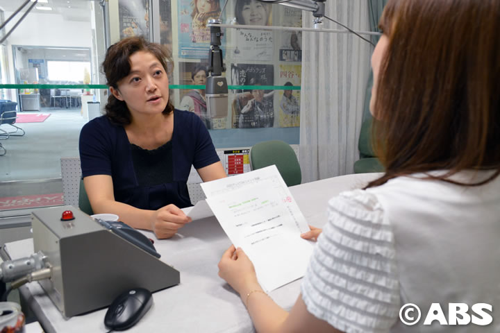 「あきべん暮らしの法律ナビ」秋田放送ラジオ番組収録2